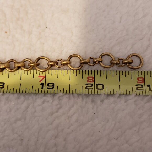 Vintage 90'S J Crew Fan Shape Necklace - Picture 3 of 6